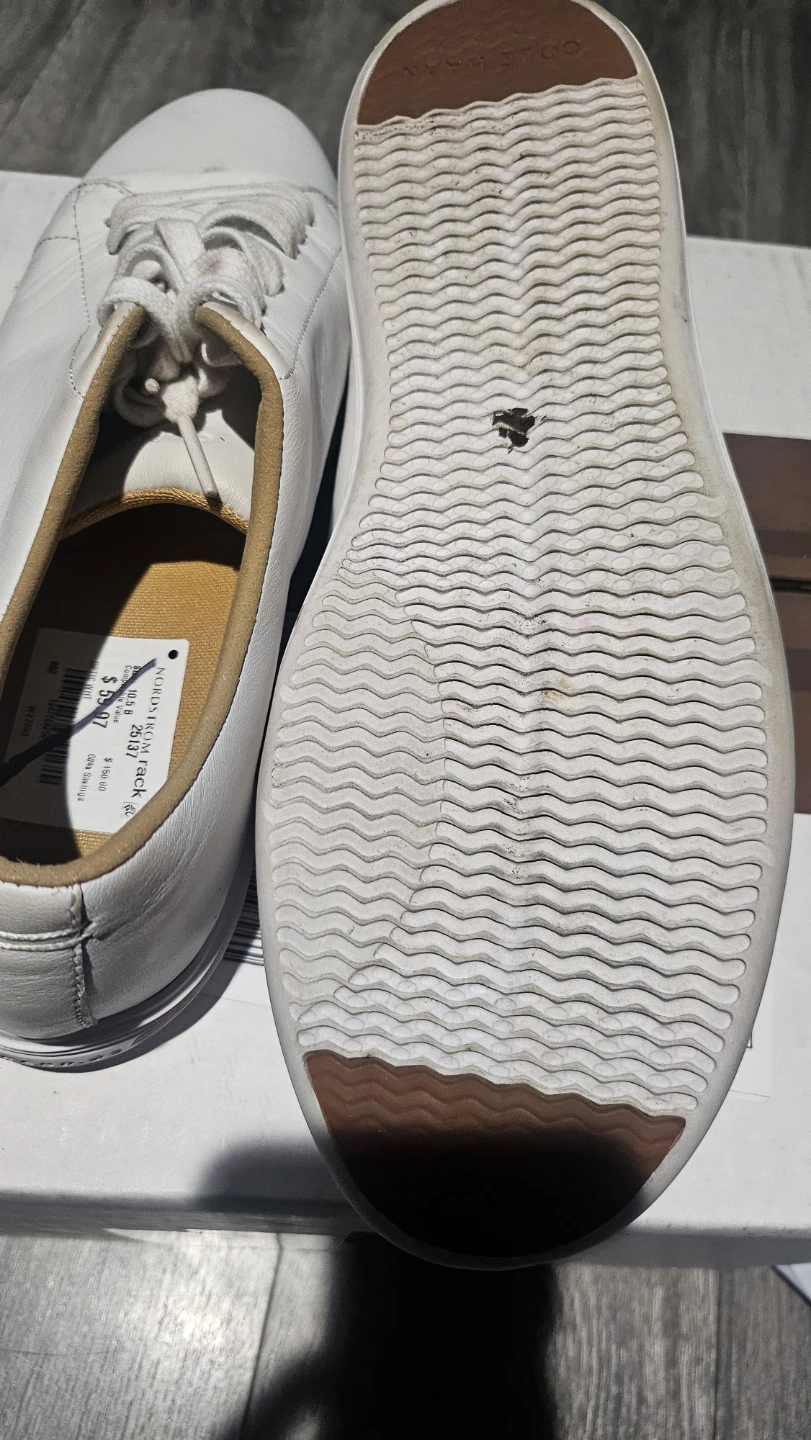 Cole Haan White Sneakers Size 10.5 - photo 4