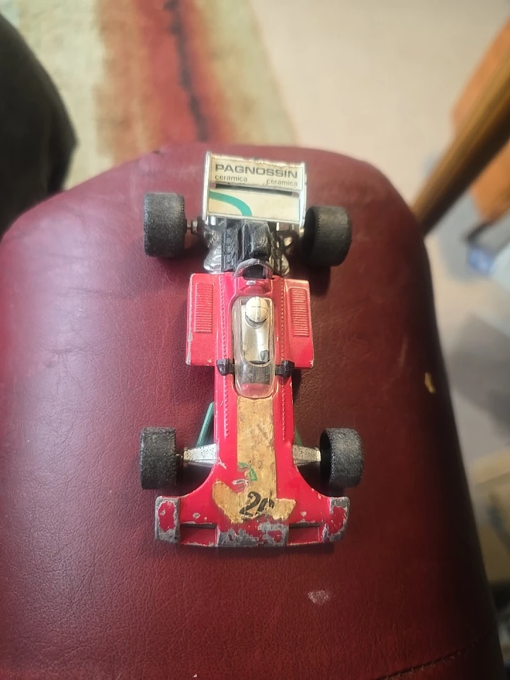 Vintage Collectible Pins in Case and Toy Racing Car - photo 4