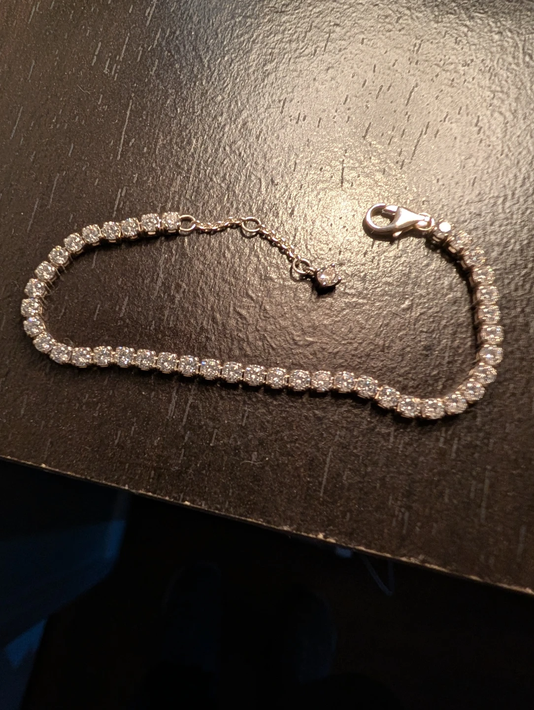 Pandora S925 Silver Tennis Bracelet