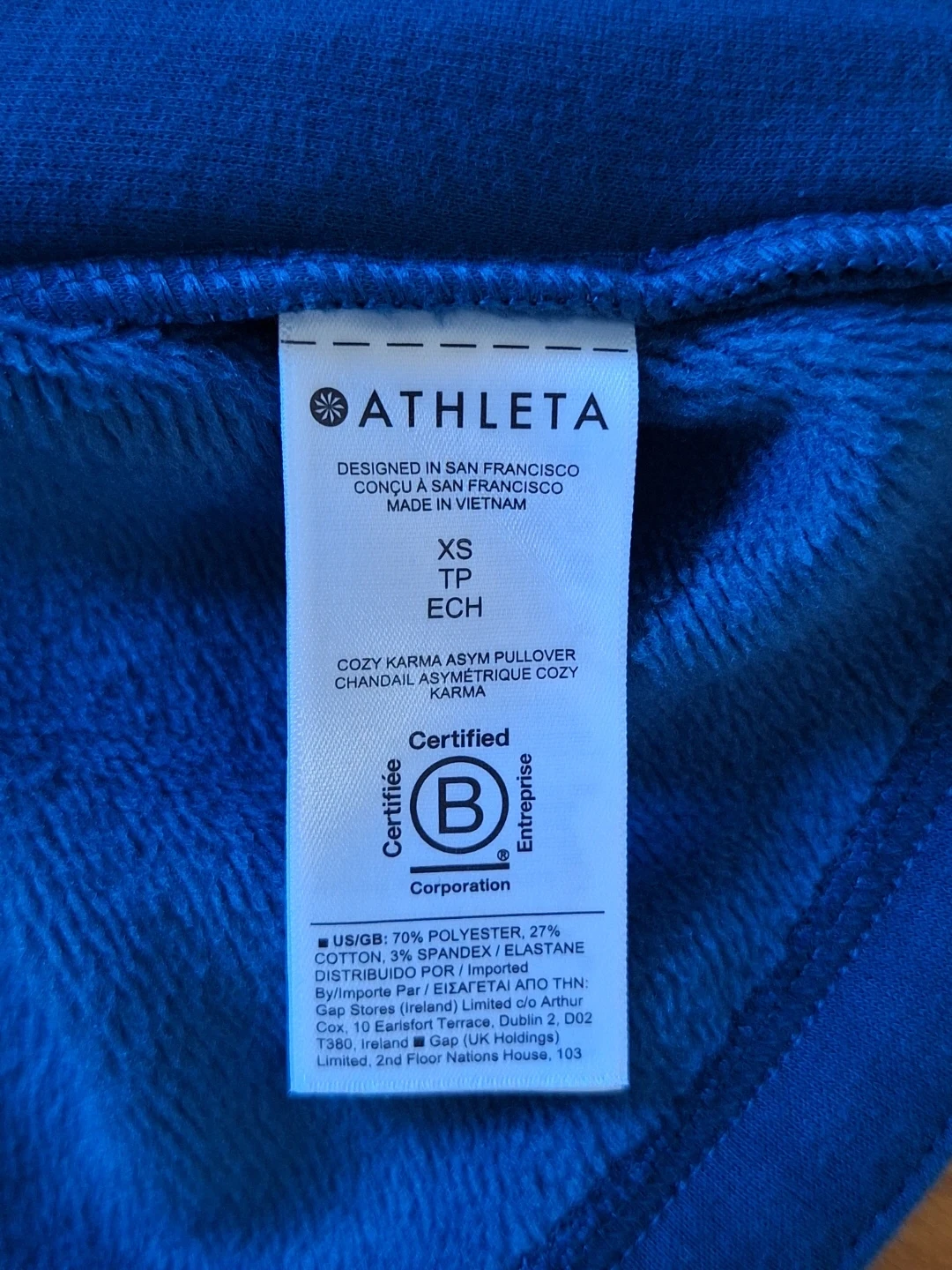 Athleta Cozy Karma Asym Pullover - photo 4