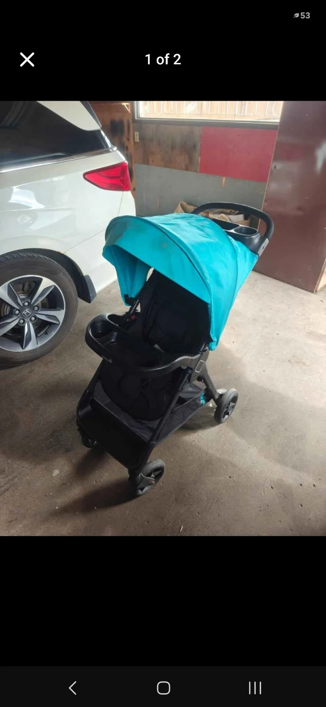 Safety 1st Stroller - Teal and Black