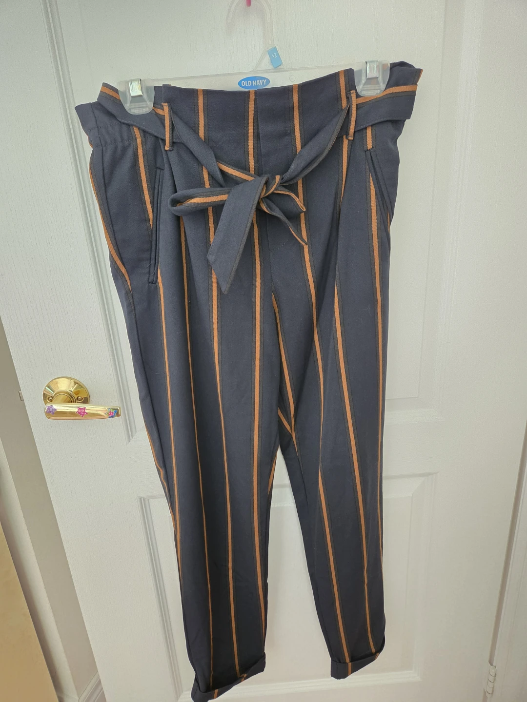 Zara Trafaluc Striped Trousers Size XS