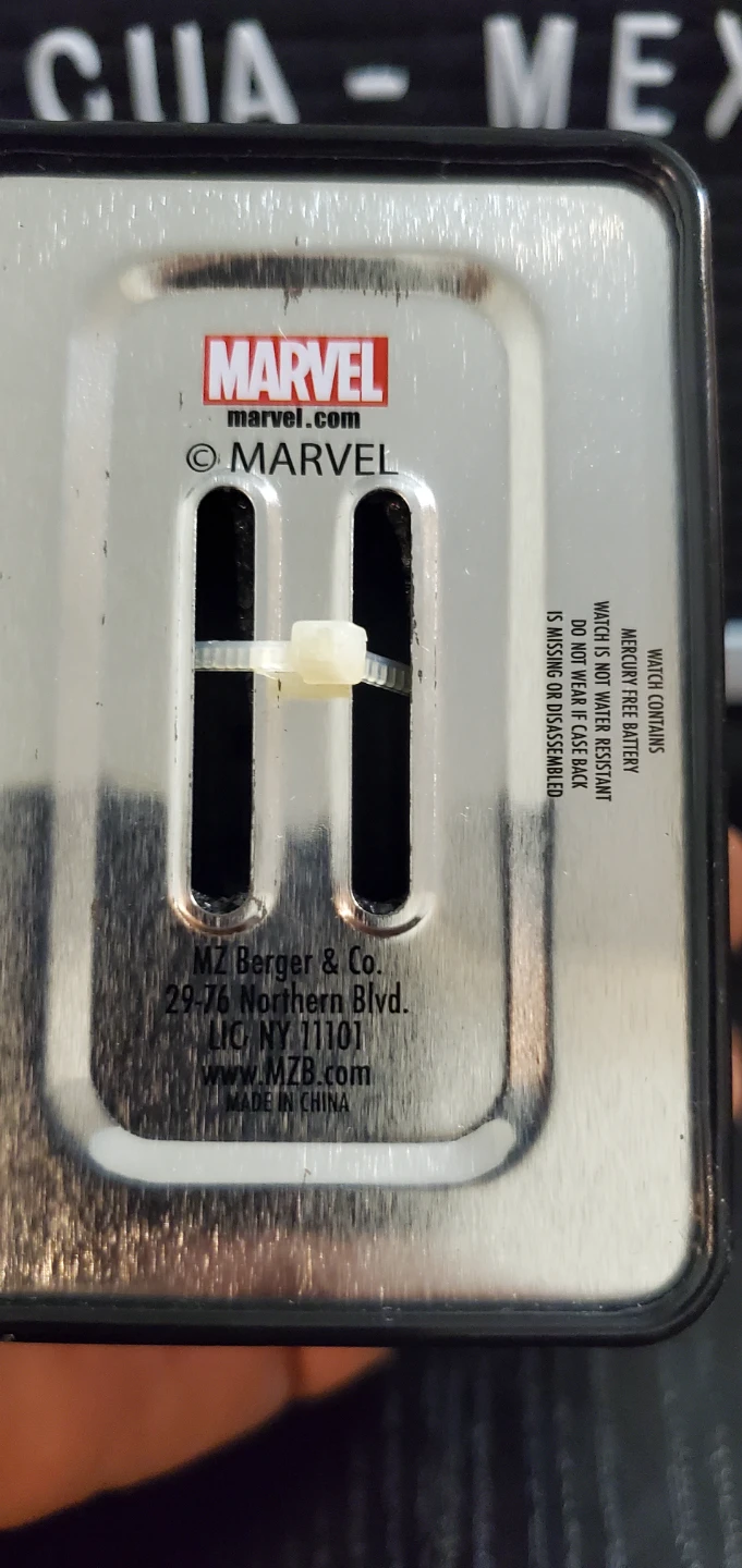 Marvel The Punisher Wristwatch battery run out - photo 3