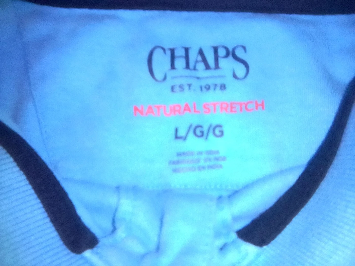Chaps Polo Shirts - Light Blue and Pink - photo 4