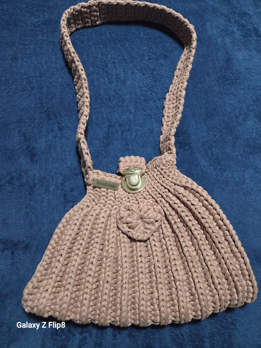 Handmade Crocheted Shoulder Bag - photo 2