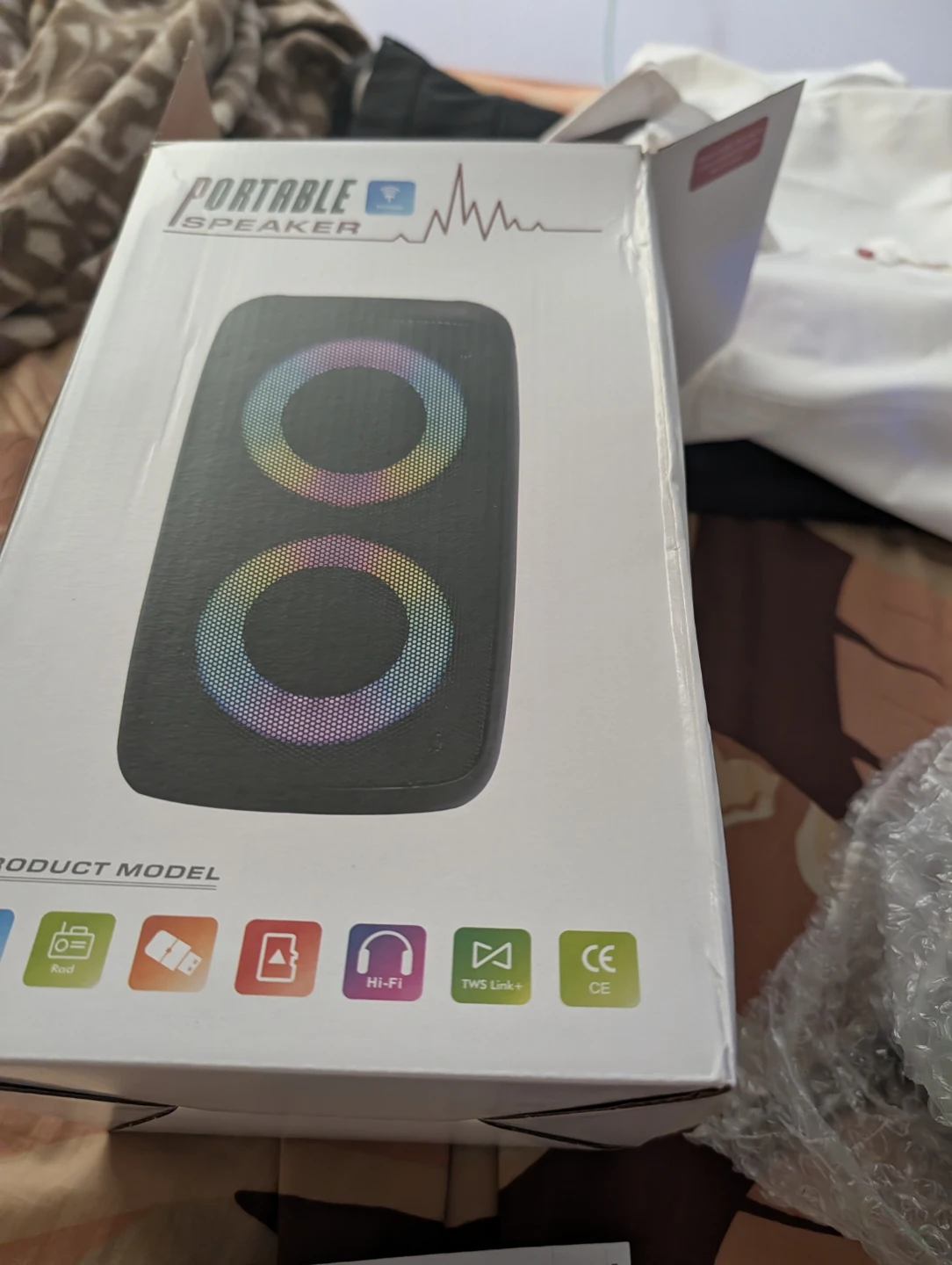 Portable Wireless Speaker with Microphone - photo 3