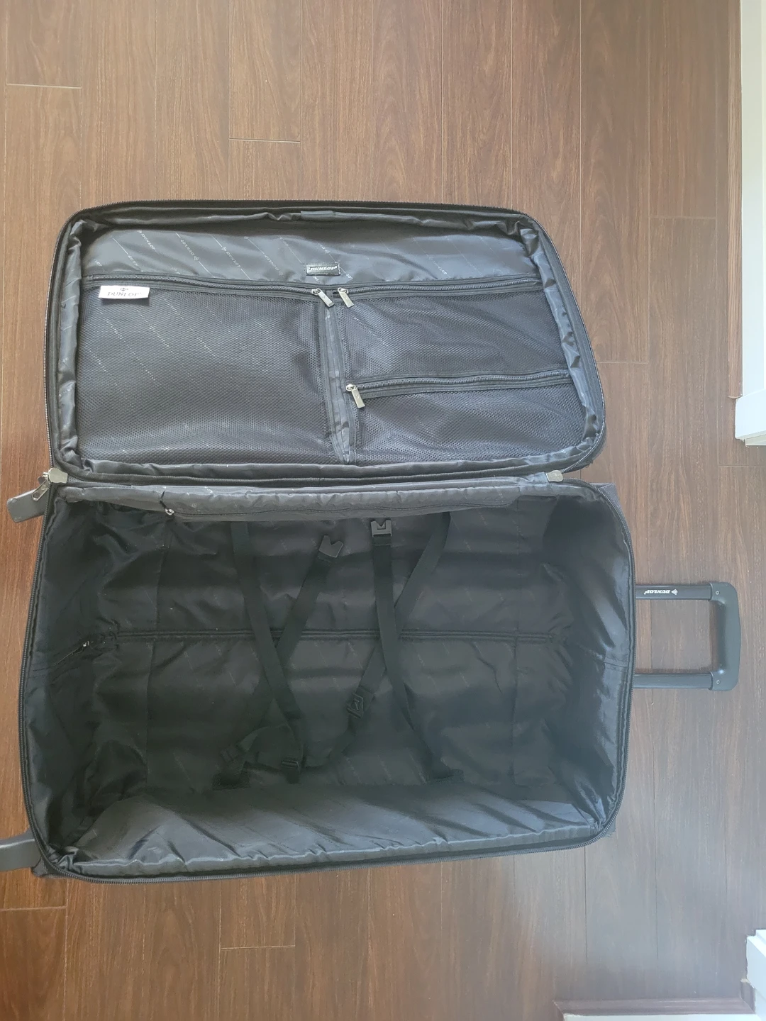 Dunlop Black Rolling Suitcase - photo 4