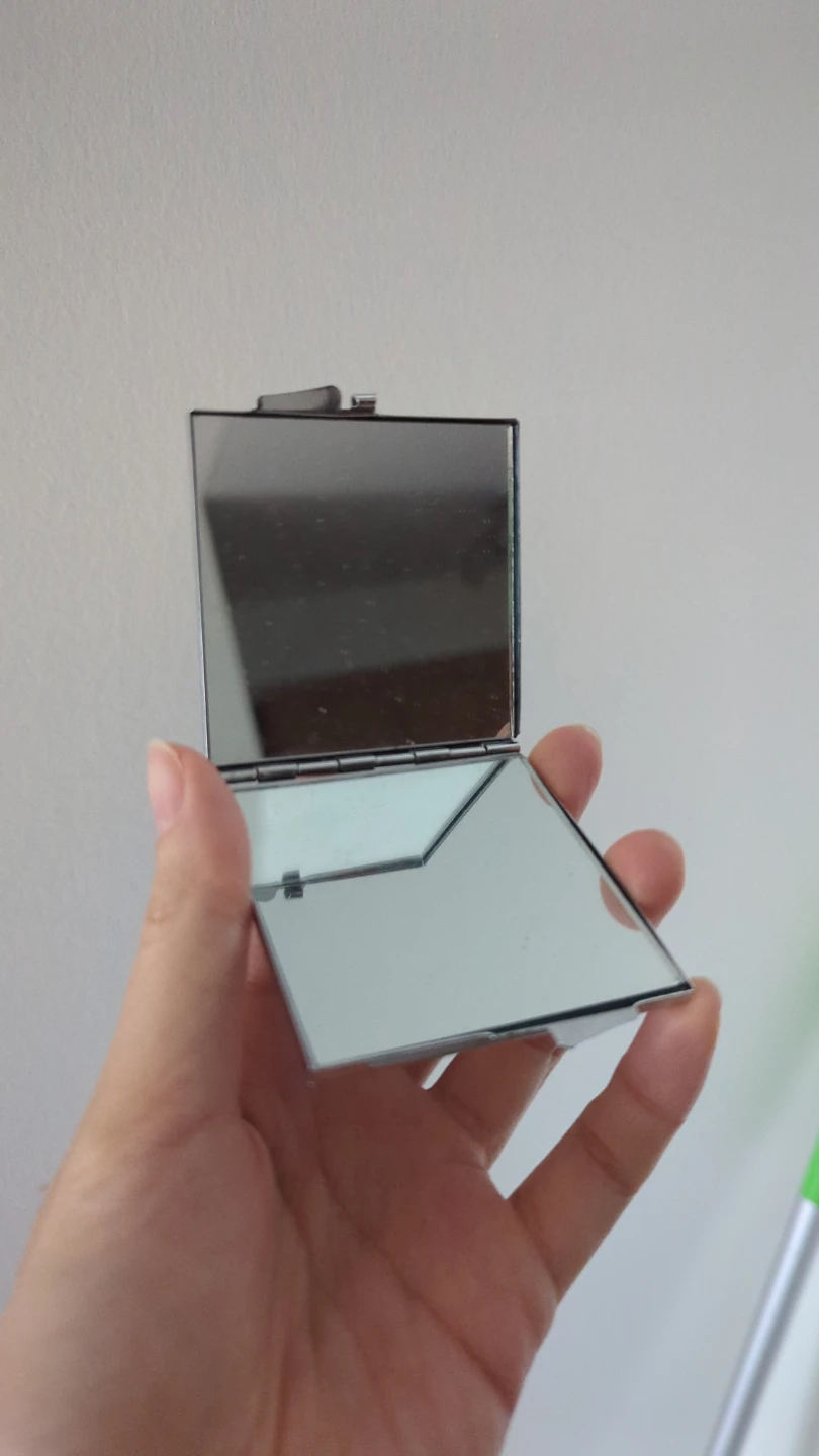 Small Square Compact Mirror