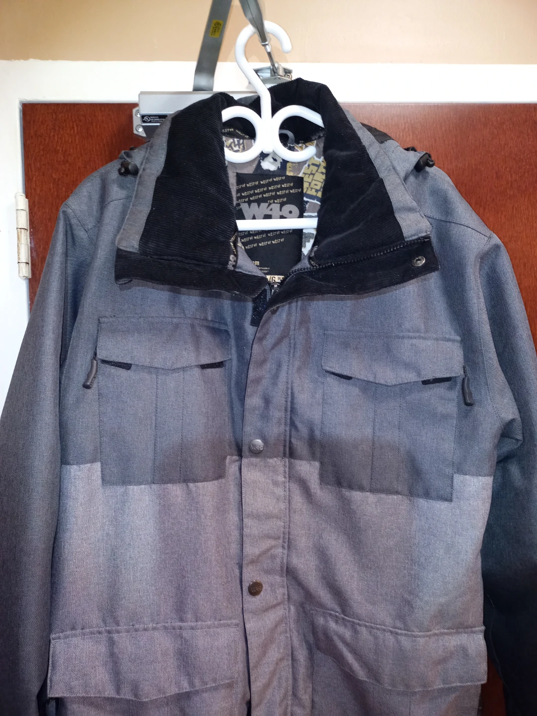 WEST 49 Men's Hooded Coat - Size Large - Waterproof / Breathable - photo 4