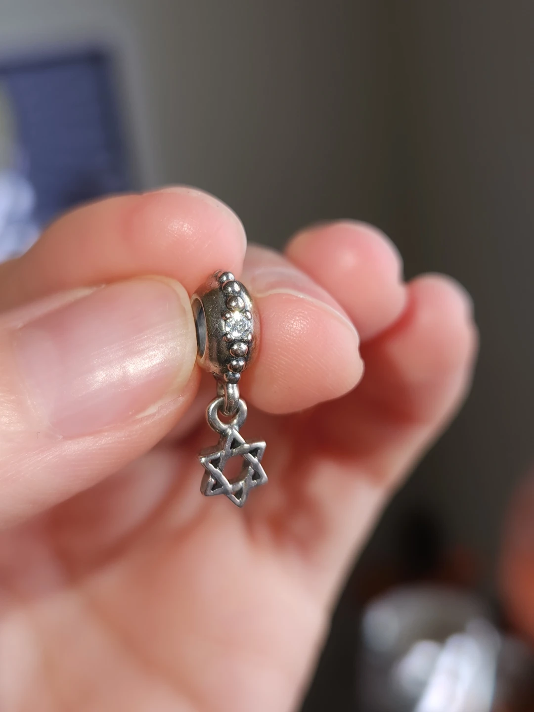 Pandora Star of David Charm