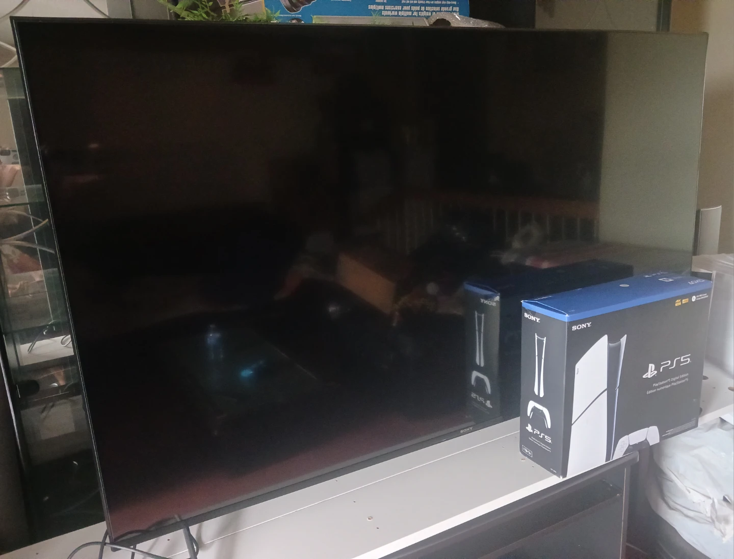 PS5 Slim Digital + 65" Sony X85K 4K Smart TV - photo 3