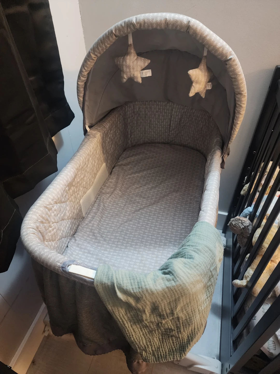 Baby Bassinet with Canopy