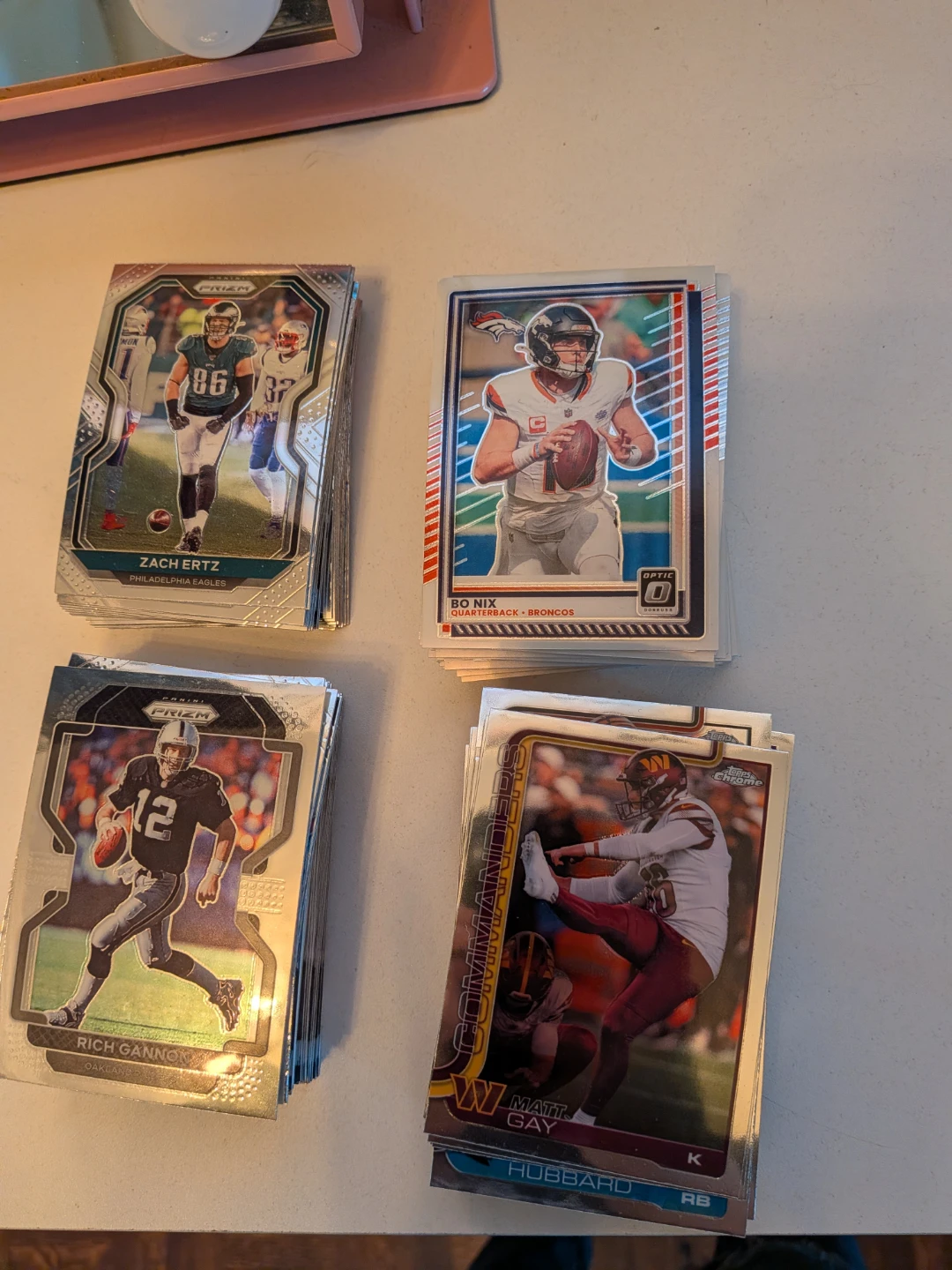 Assorted NFL Football Trading Card Lots - photo 2