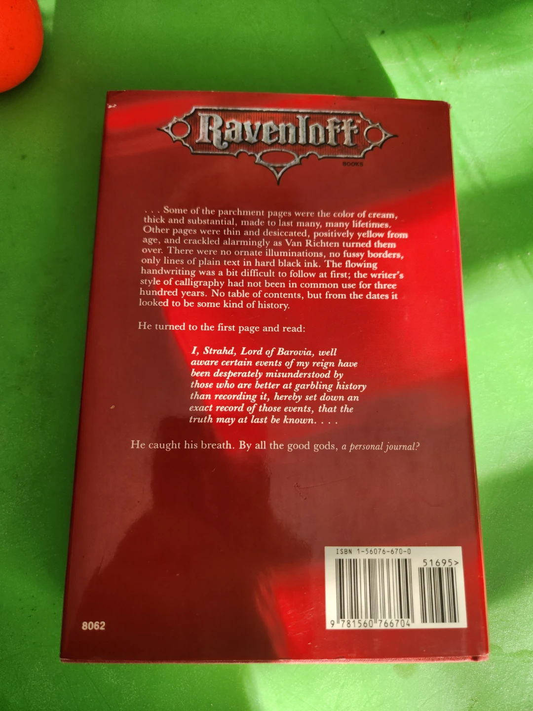 I, Strahd: The Memoirs of a Vampire by P. N. Elrod - photo 2