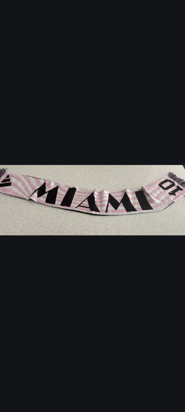 Official Adidas Inter Miami CF Lionel Messi #10 Scarf