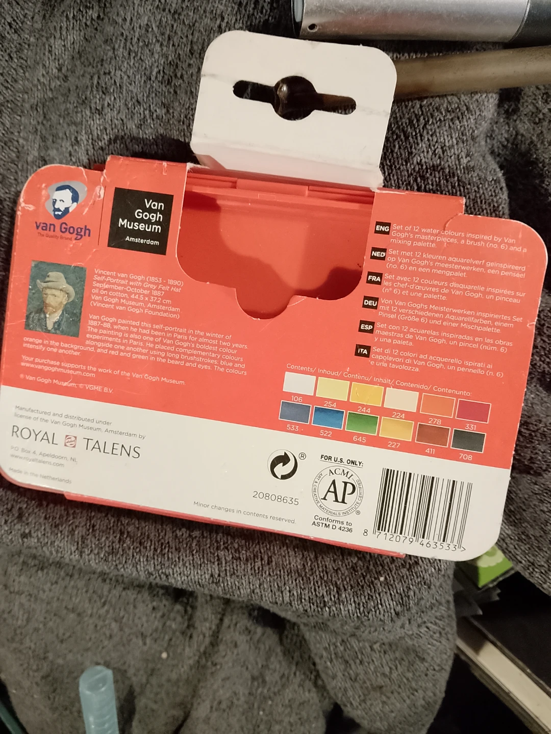 Van Gogh Water Colour Paint Set - photo 3