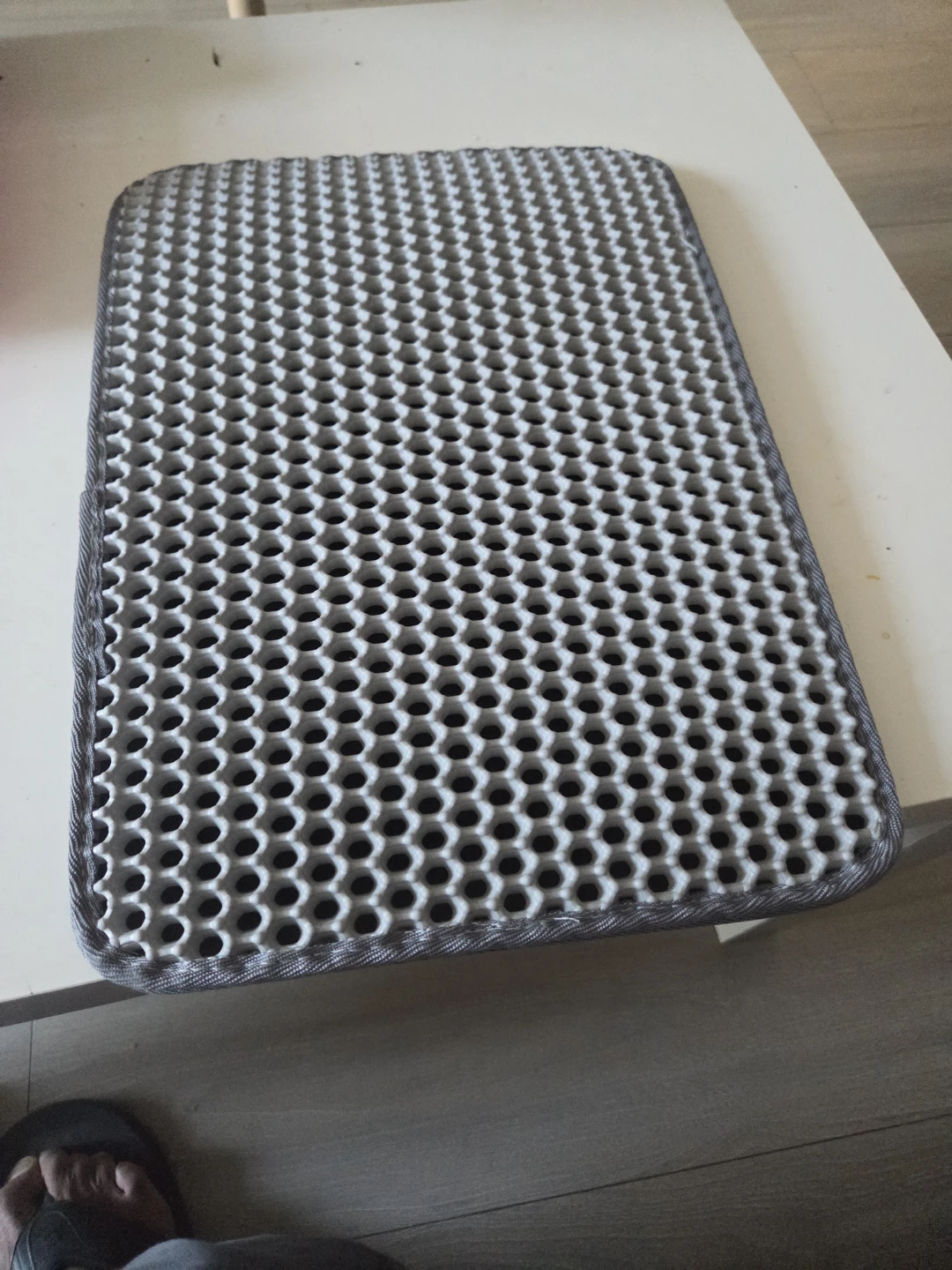 Grey Non-Slip Cat Litter Mat - photo 4