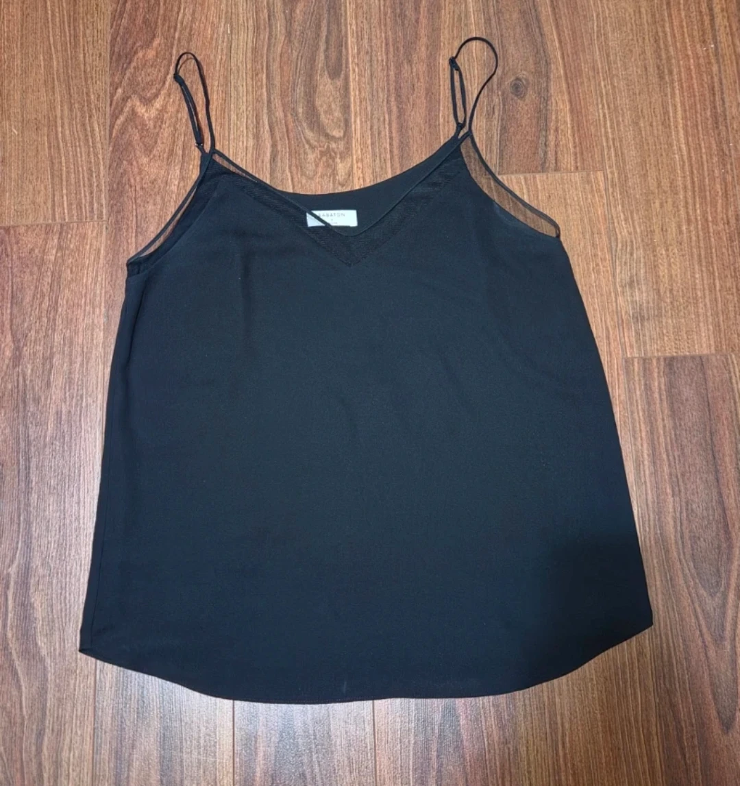 Babaton Black Cami Top - Size Small - photo 2