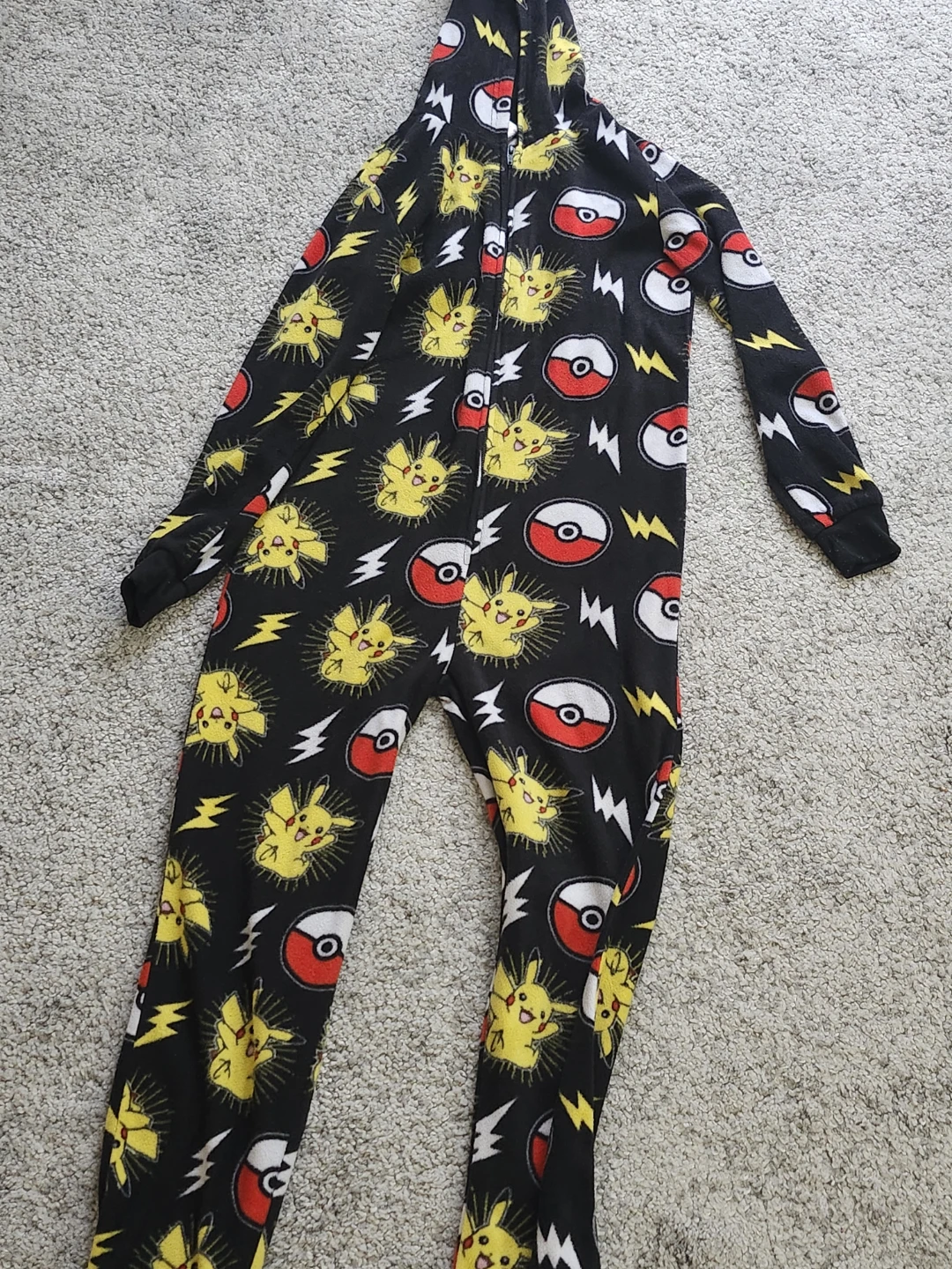Pokemon Pikachu One-Piece Pajamas