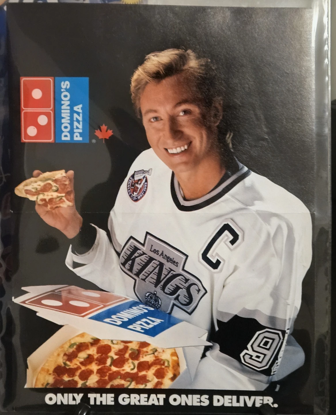 Vintage Wayne Gretzky 1990's Promo Lot, KD, Cereal, Dominos - photo 5