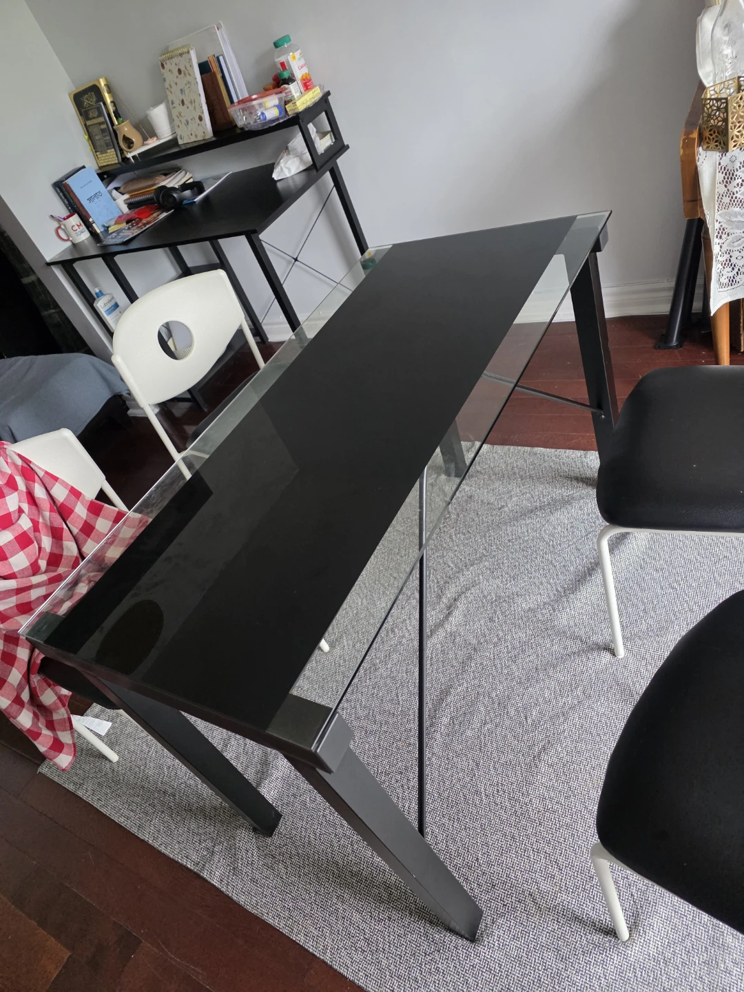 Industrial Style Bed Frame .Queen size. 2 bed frame and 1 table. - photo 2