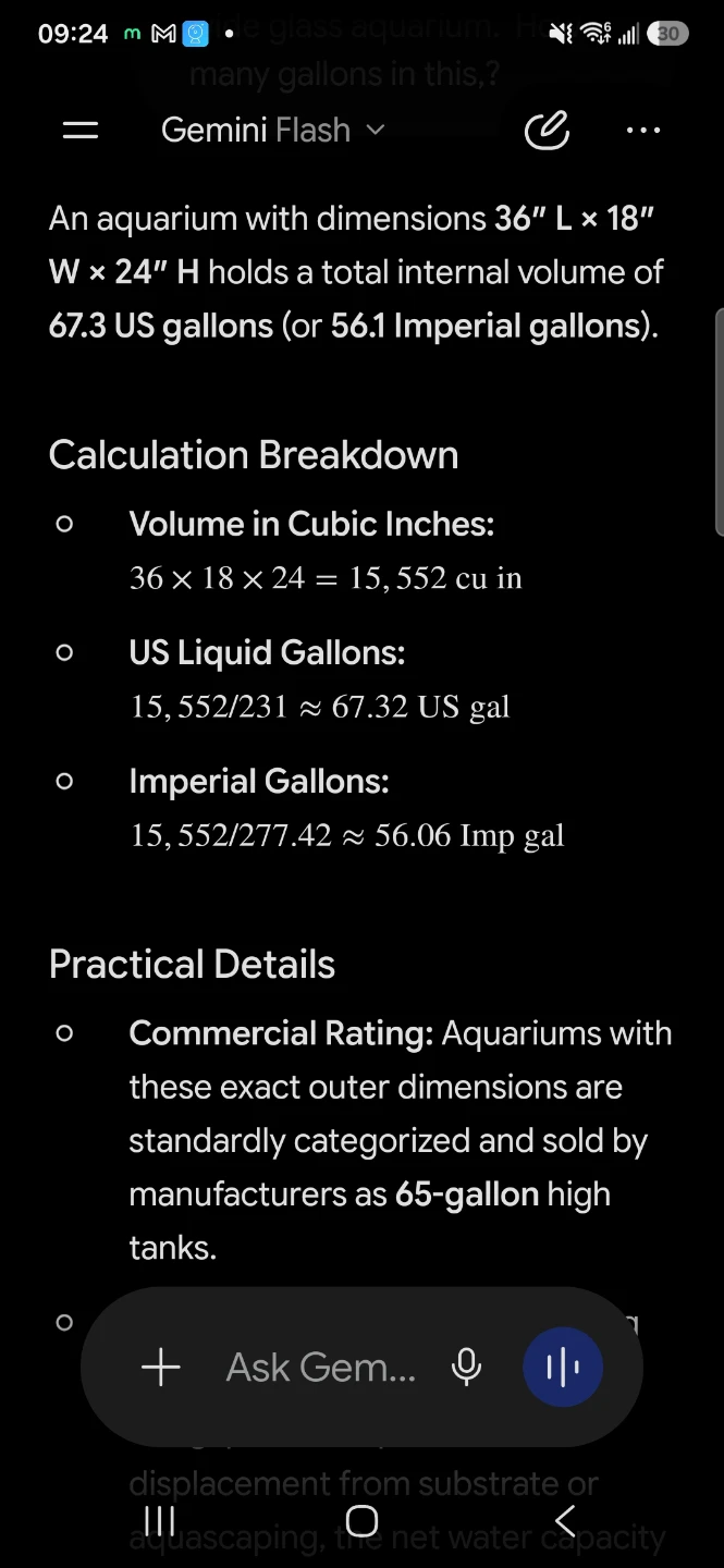 65 Galloons Glass Aquarium Tank - photo 4