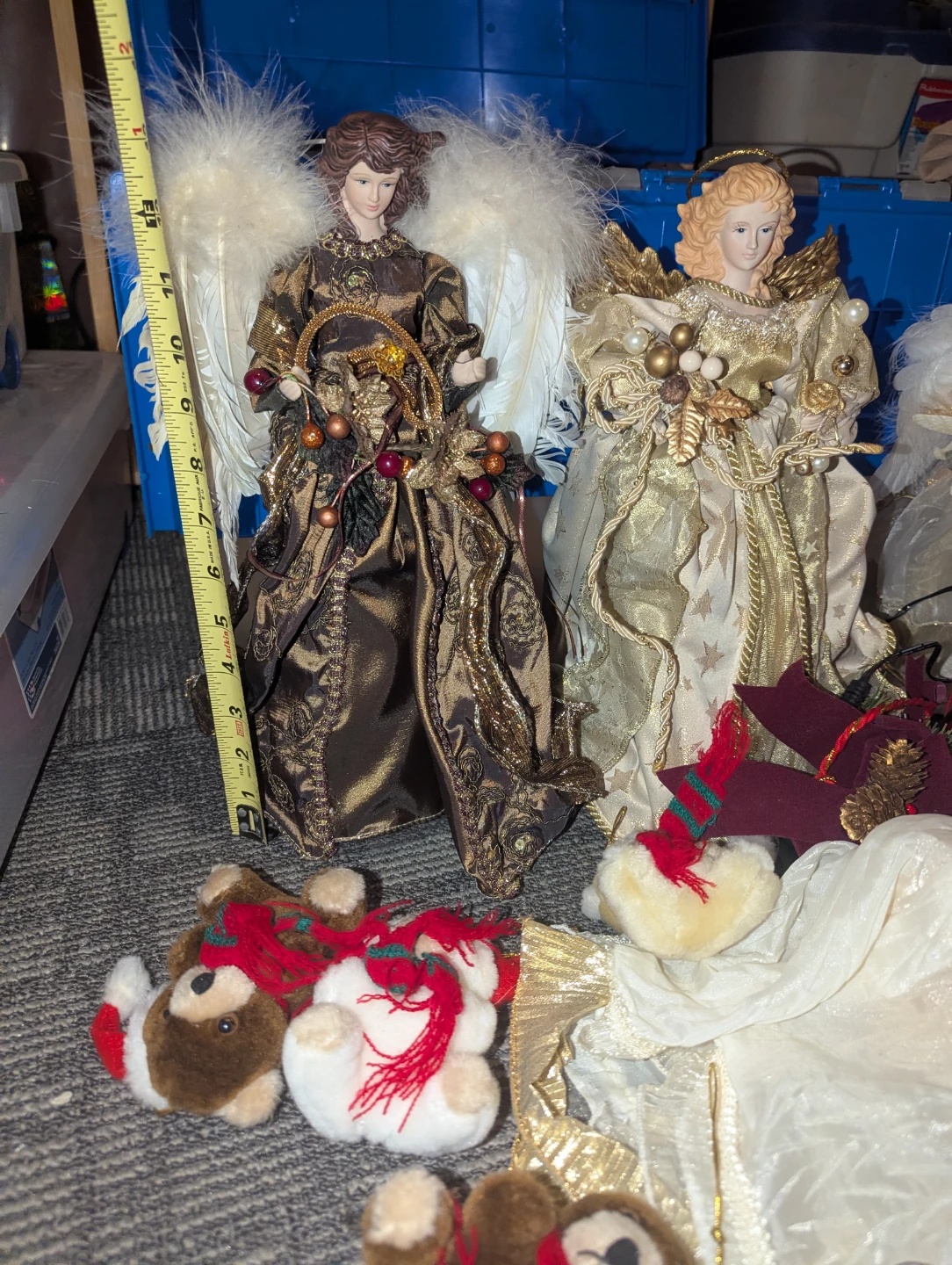 Assorted Christmas Angel Figurines  Ornaments different prices - photo 4