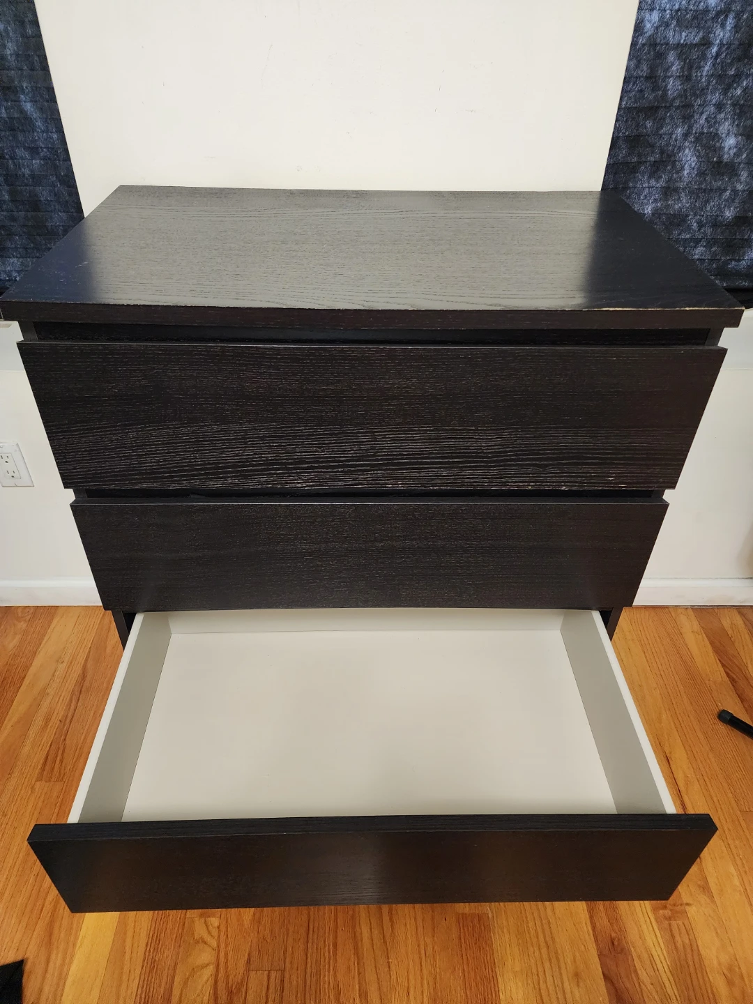 IKEA Malm 4-Drawer Dresser Black-Brown - photo 5