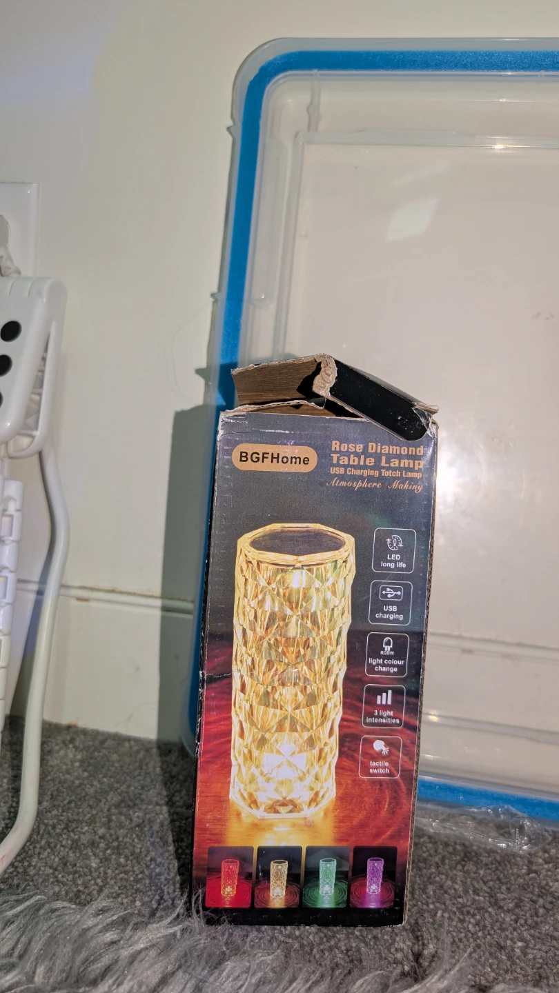 BGFHome Rose Diamond Table Lamp - photo 2