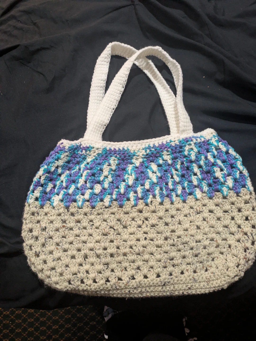 Handmade Crochet Mesh Bag