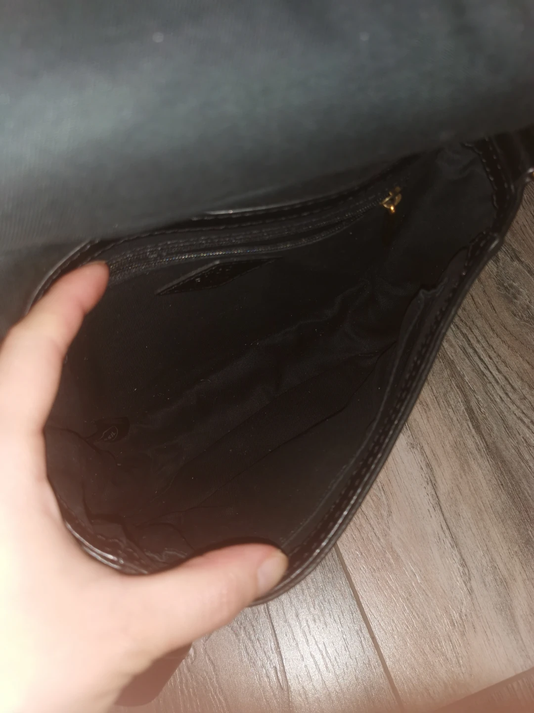 Fossil black leather crossbody bag - photo 5