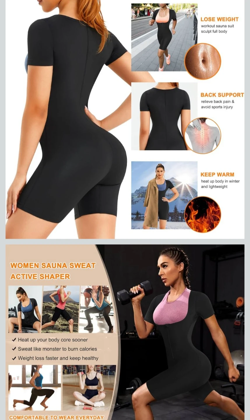 New 3XL Women's Sauna Sweat Active Shaper - photo 3