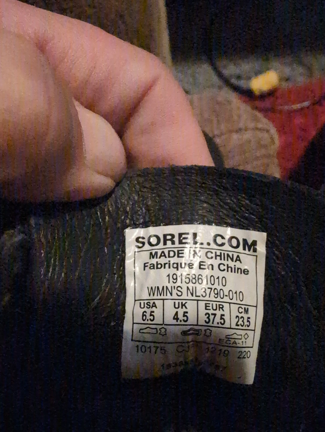 Leather Sorel Women's Wedge Boots Black - photo 4