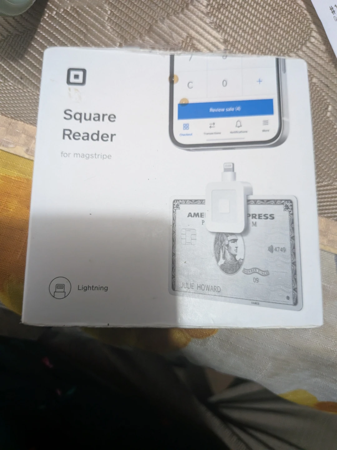Square Reader for Magstripe with Lightning Connector