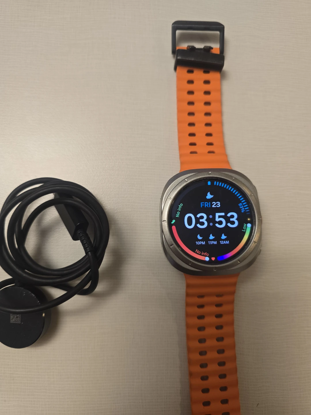 Samsung Galaxy Watch Ultra 2024 – 47mm LTE – Grey/Orange