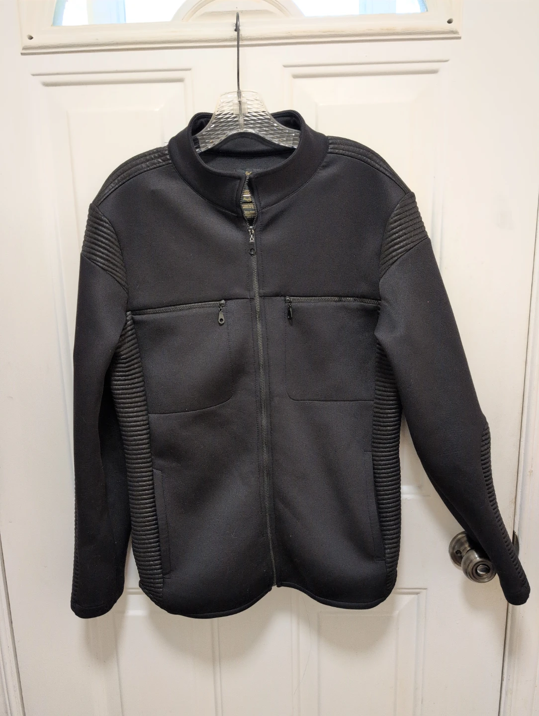 Black Full-Zip Jacket