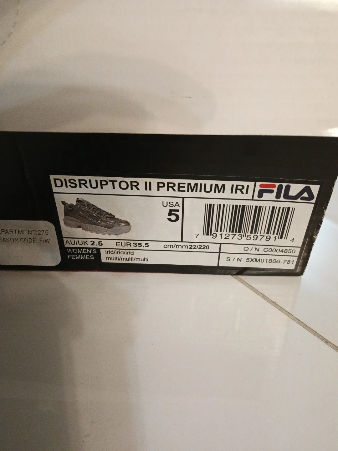 Fila Disruptor II Premium  Sneakers - photo 4