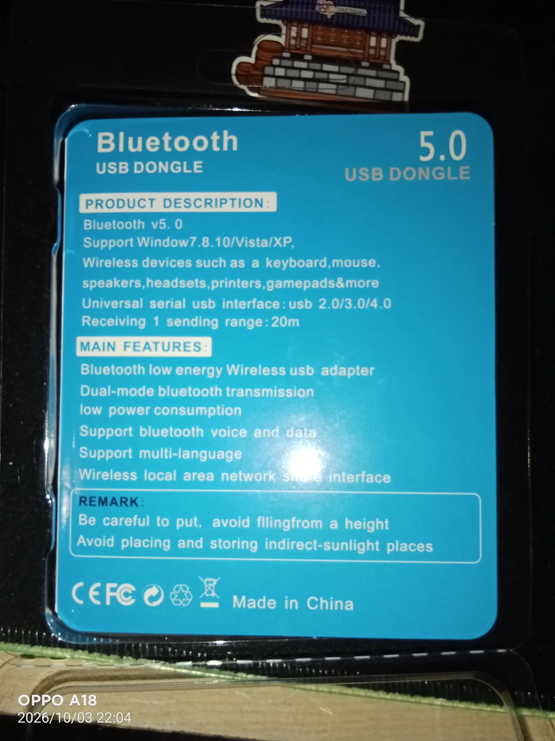 QR Computers Bluetooth 5.0 USB Dongle - photo 2