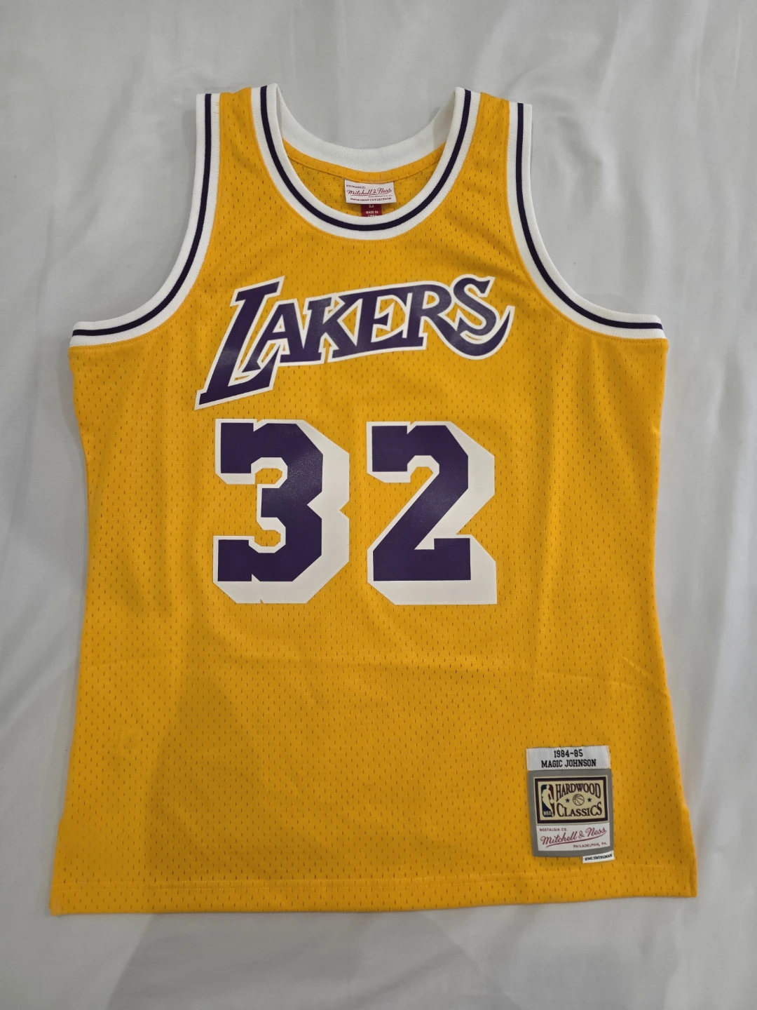 Lakers Showtime Erving 'Magic'  Johnson  Mitchell & Ness Jersey