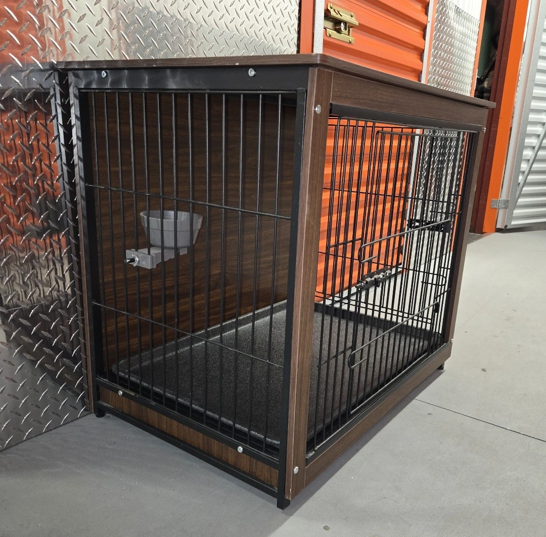 Wooden Pet Crate End Table - photo 2