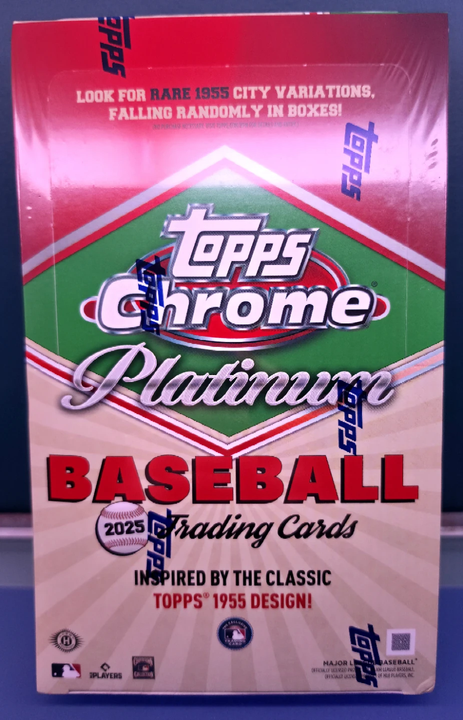 2025 Topps Chrome Platinum Baseball Hobby Box