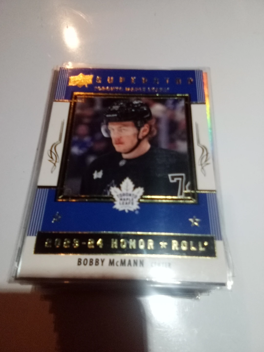 2023-24 Upper Deck Bobby McMann Honor Roll Trading Card