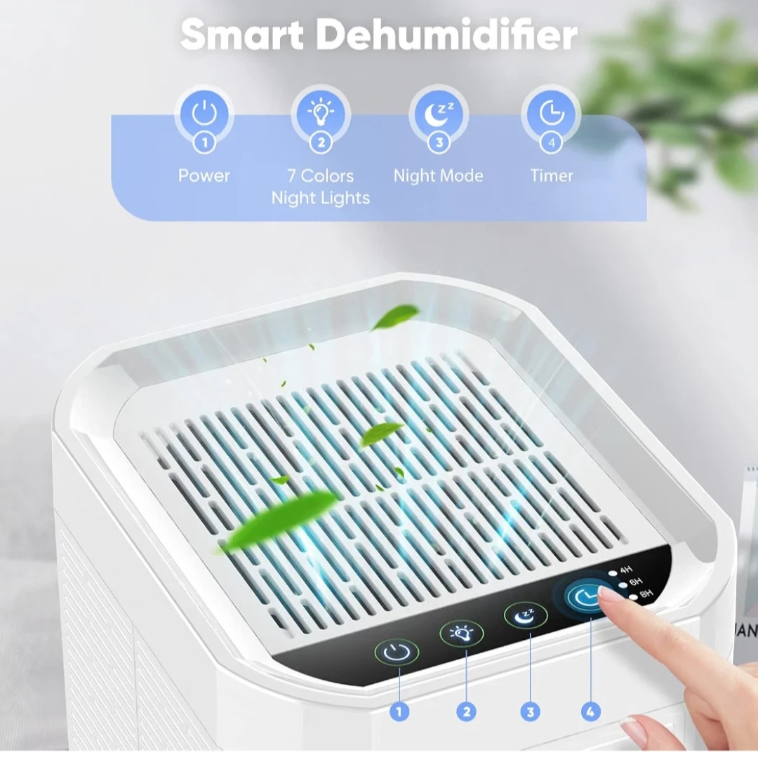 Cosmoman portable smart dehumidifier