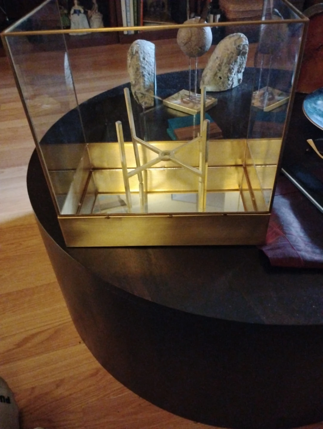 Brass&Glass display Case