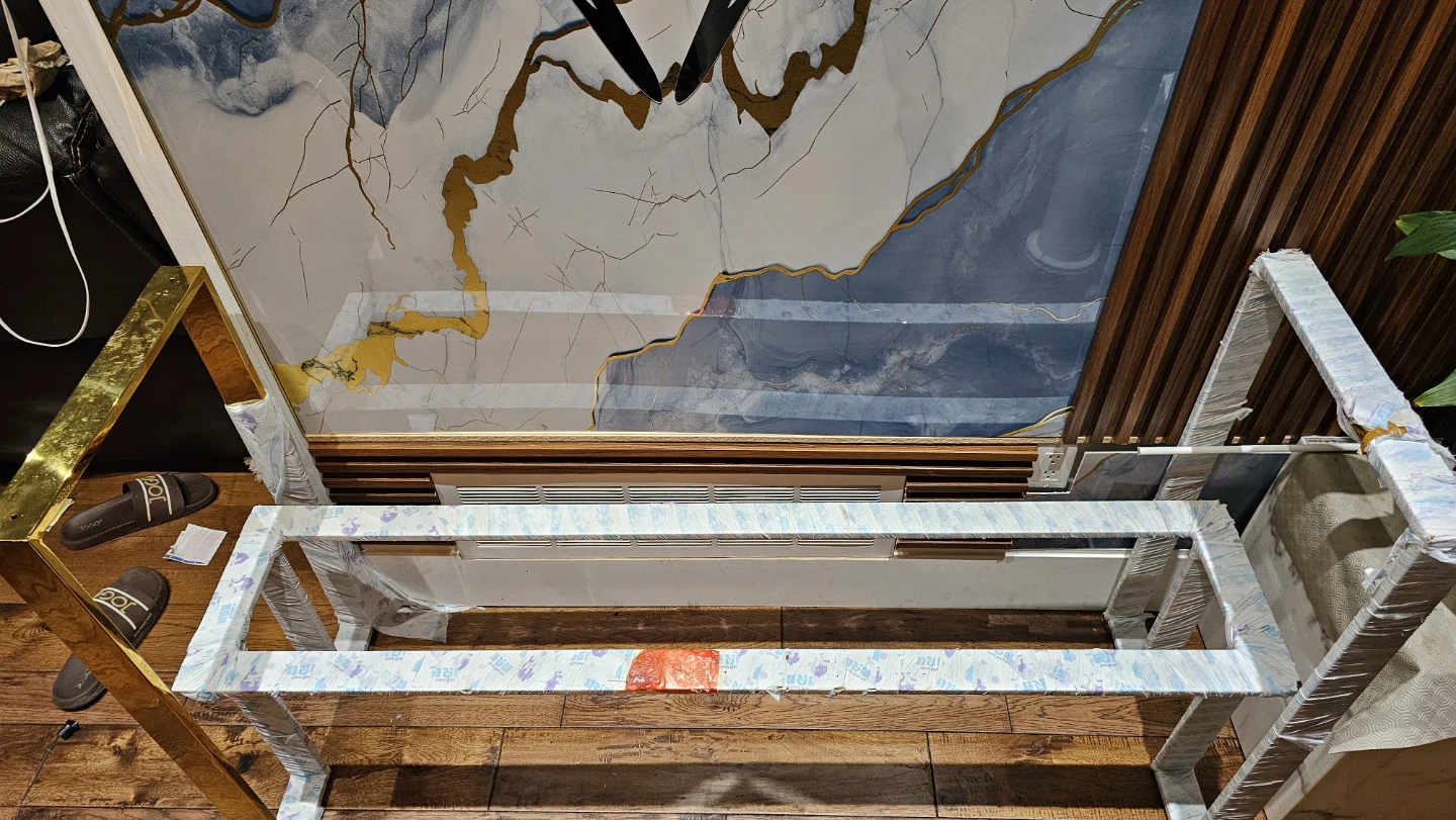 Metal table Frame Gold
