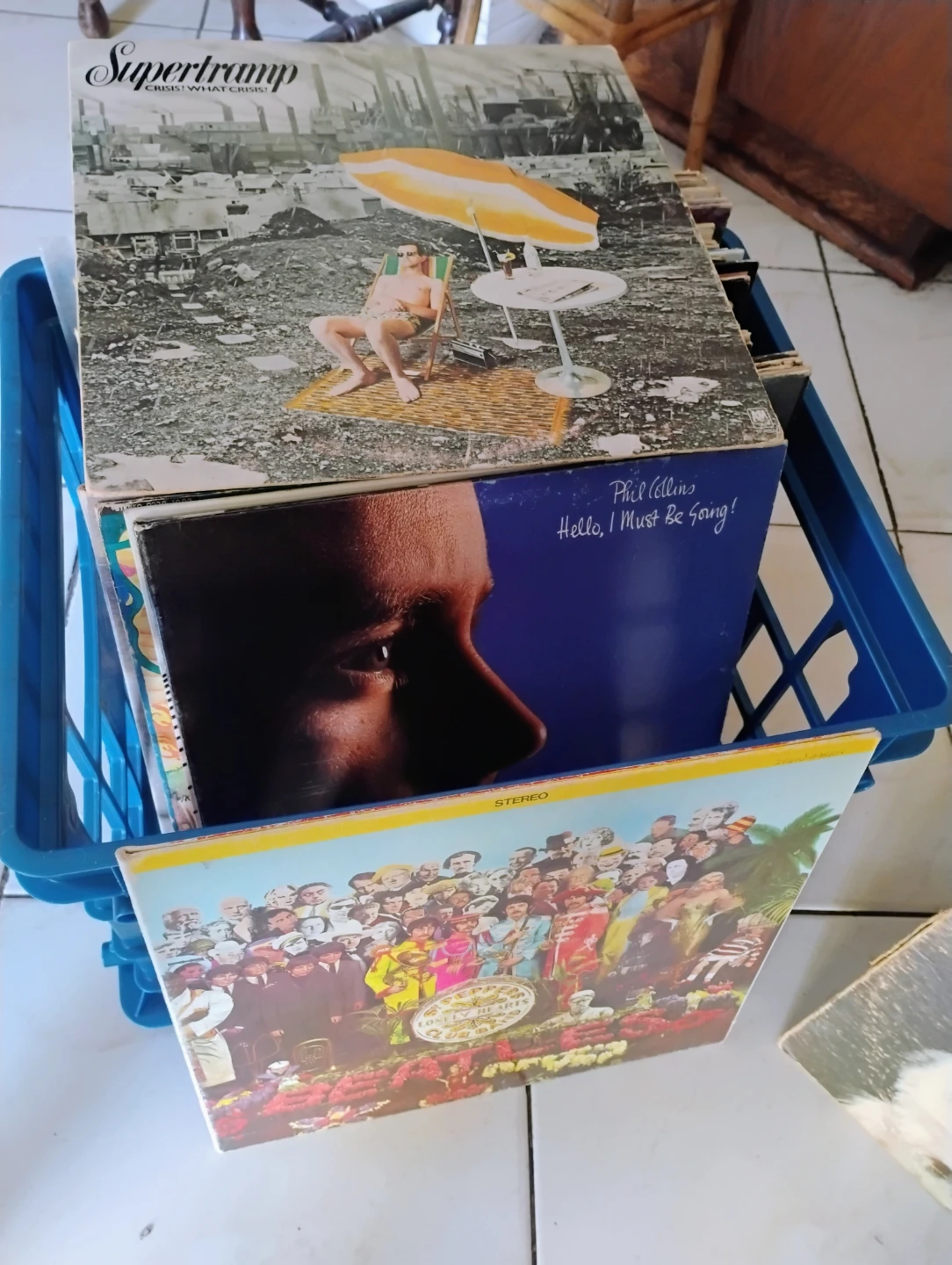 Vintage Vinyl Record Collection