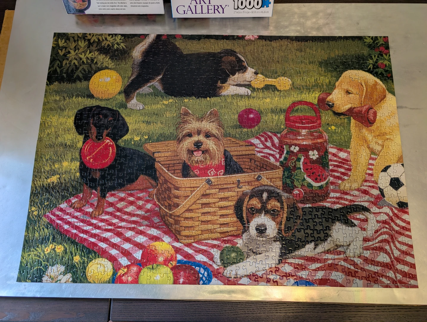 At The Park 1000 Piece Jigsaw Puzzle 🧩 - photo 3