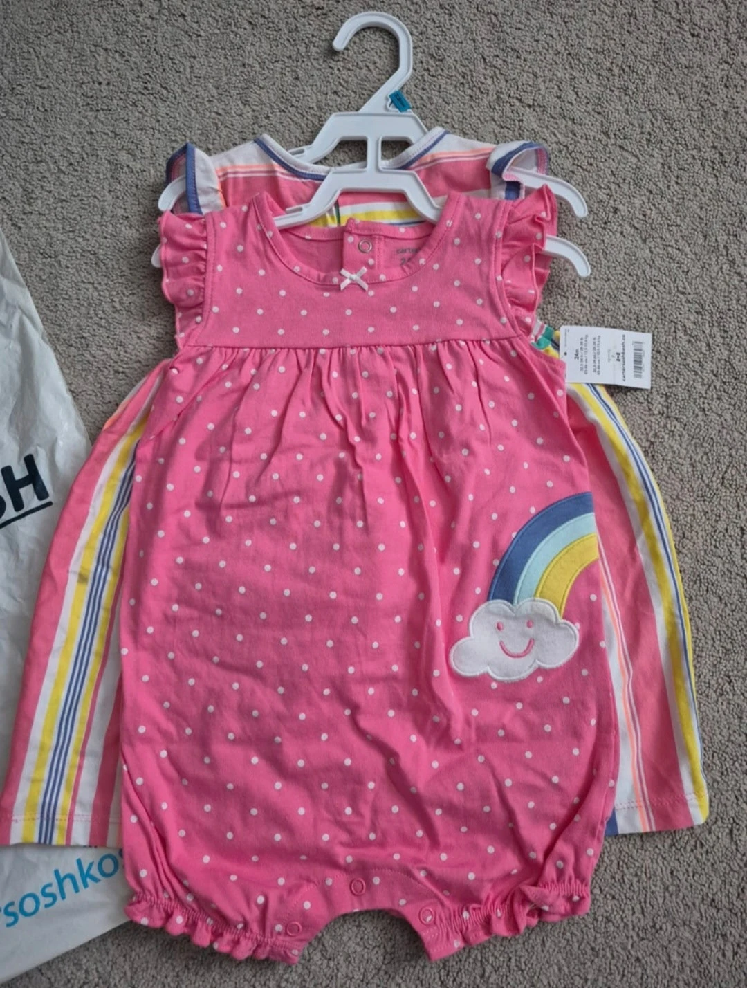 Carter's 24 m toddler girl, New two dresses with tags.