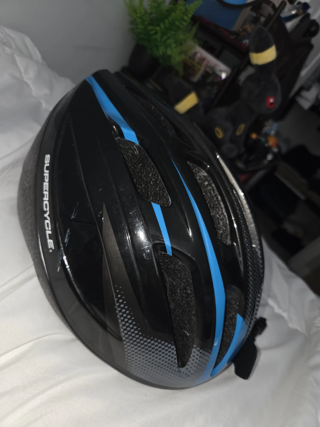 Supercycle Bike Helmet Black and Blue - photo 4