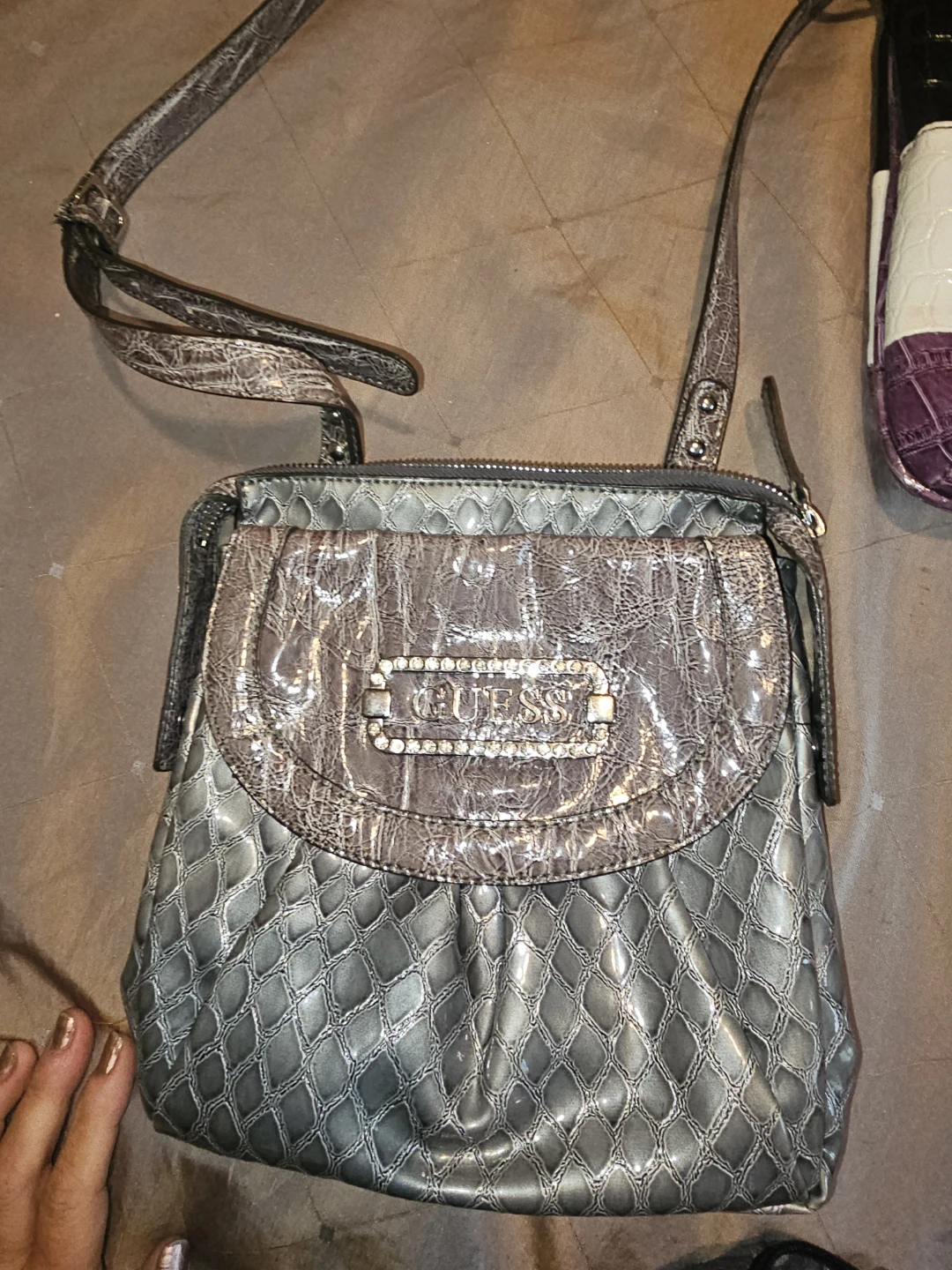 Guess purse Grey
